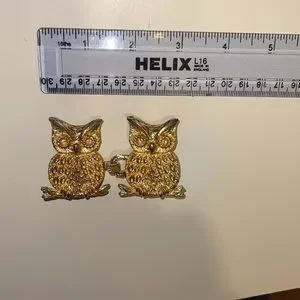 Mimi D | Accessories | Vintage Mimi D Owls Belt Buckle  display picture 1